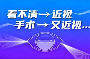 看不清→近视→手术→又近视…